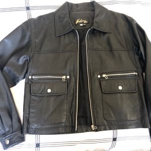 BLACFK LEATHER JACKET